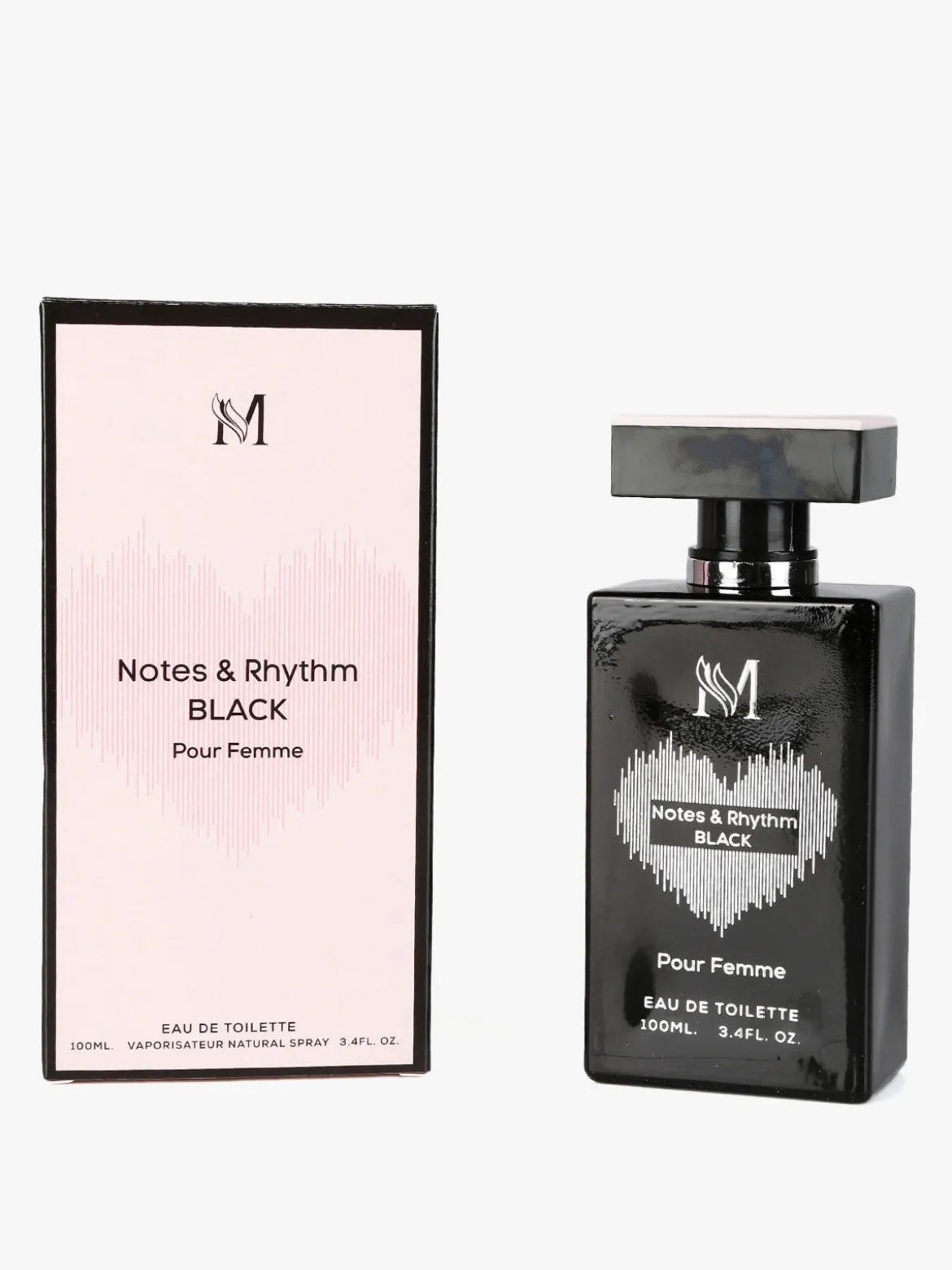 Montage Brands 100 ml NOTES & RHYTHM BLACK profumo donna