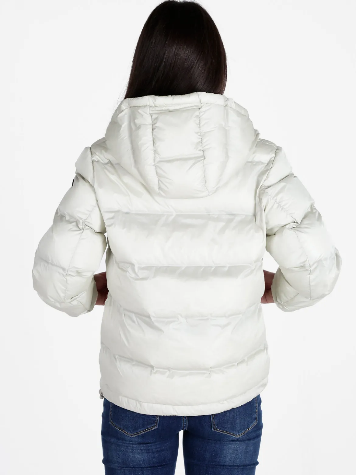 Mont Rose Giubbotto donna imbottito con cappuccio e zip