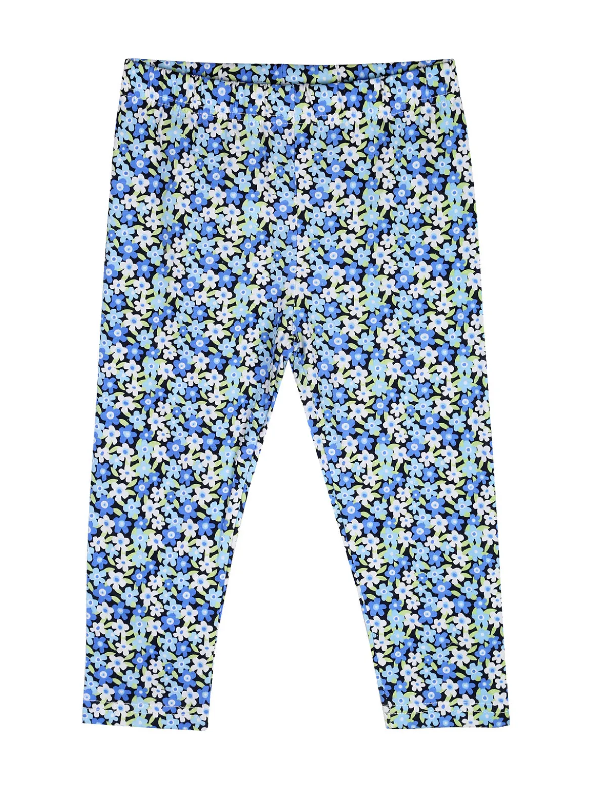 Mouset Completo da bambina con t-shirt e leggings fiorati a 3/4