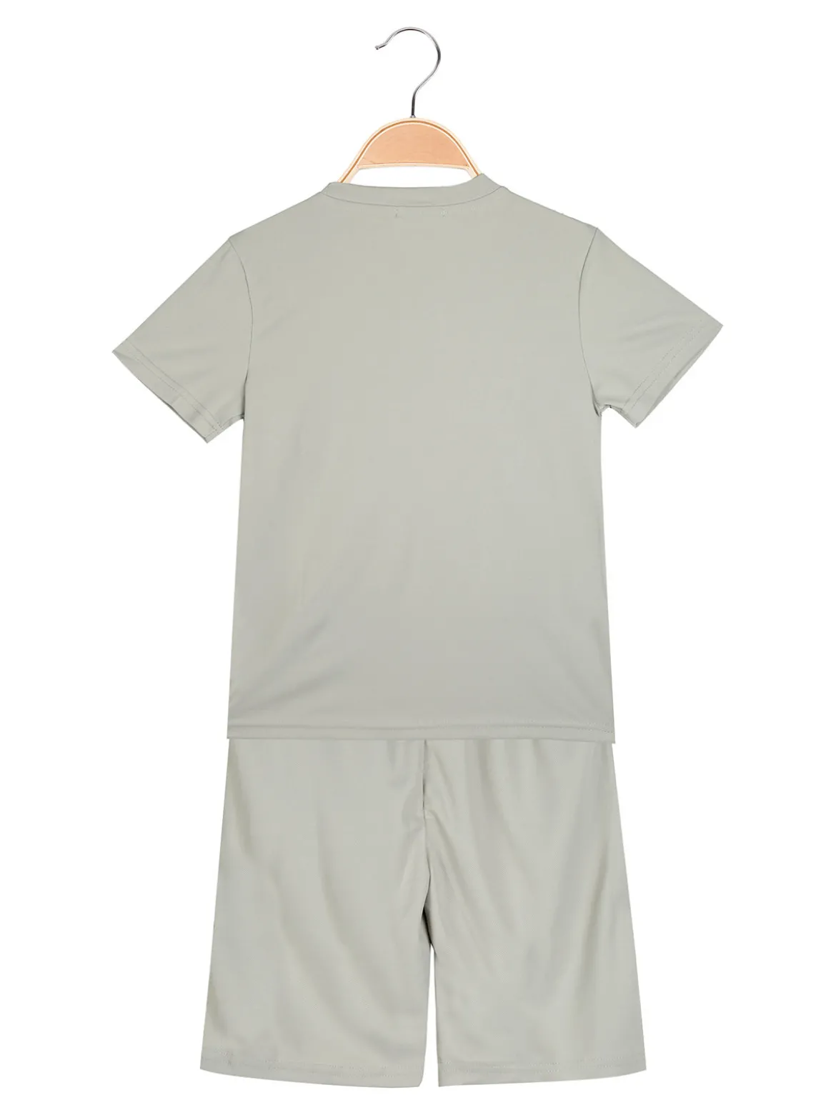 Mr Jek Completo corto da bambino con t-shirt e bermuda - pistacchio
