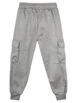 Mr Jek Pantaloni cargo da bambino con coulisse e catena decorativa - grigio