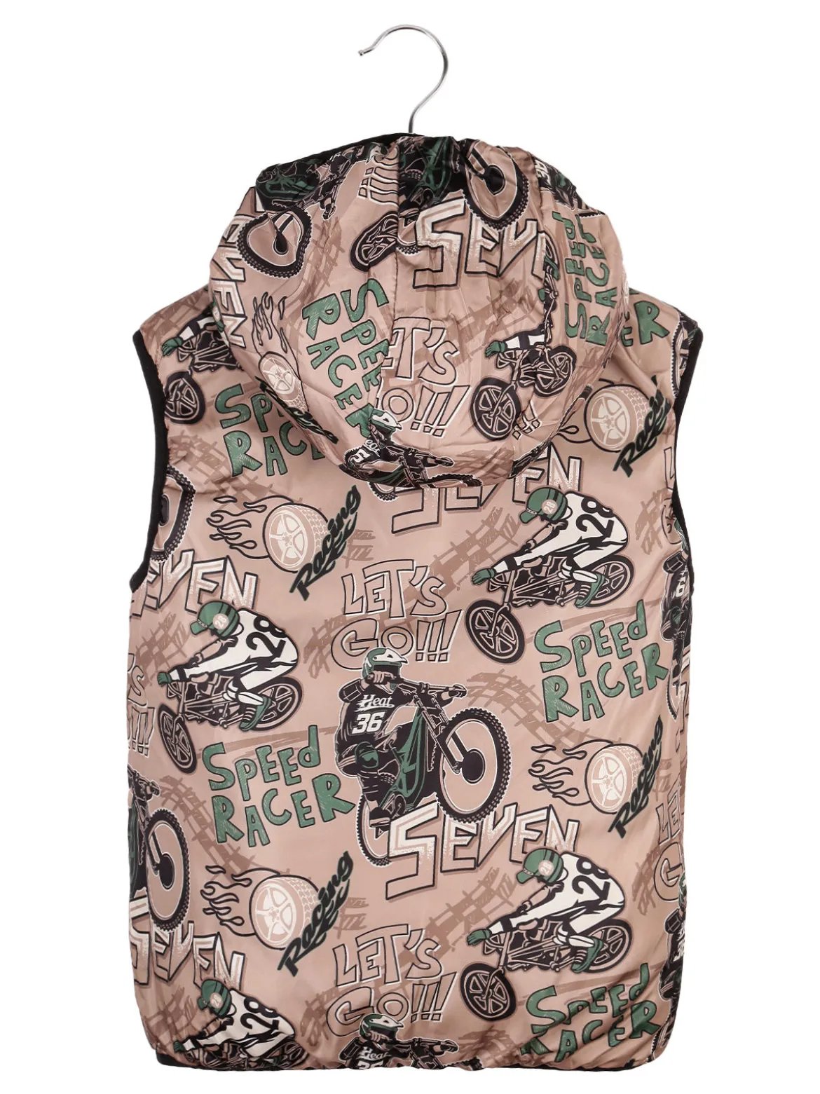 Mr Jek Smanicato da bambino reversibile con cappuccio e zip