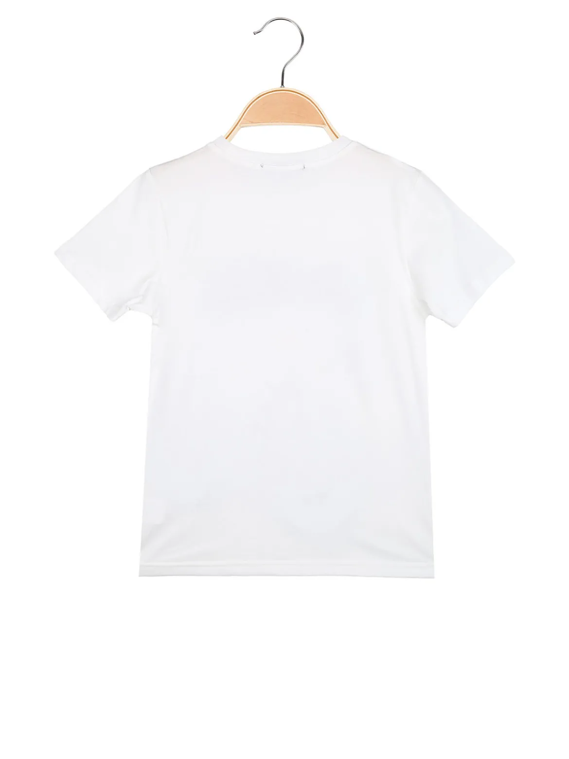 Mr Jek T-shirt da ragazzo in cotone con stampa disegno - bianco
