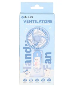 Mulin Ventilatore con supporto per cellulare - blu