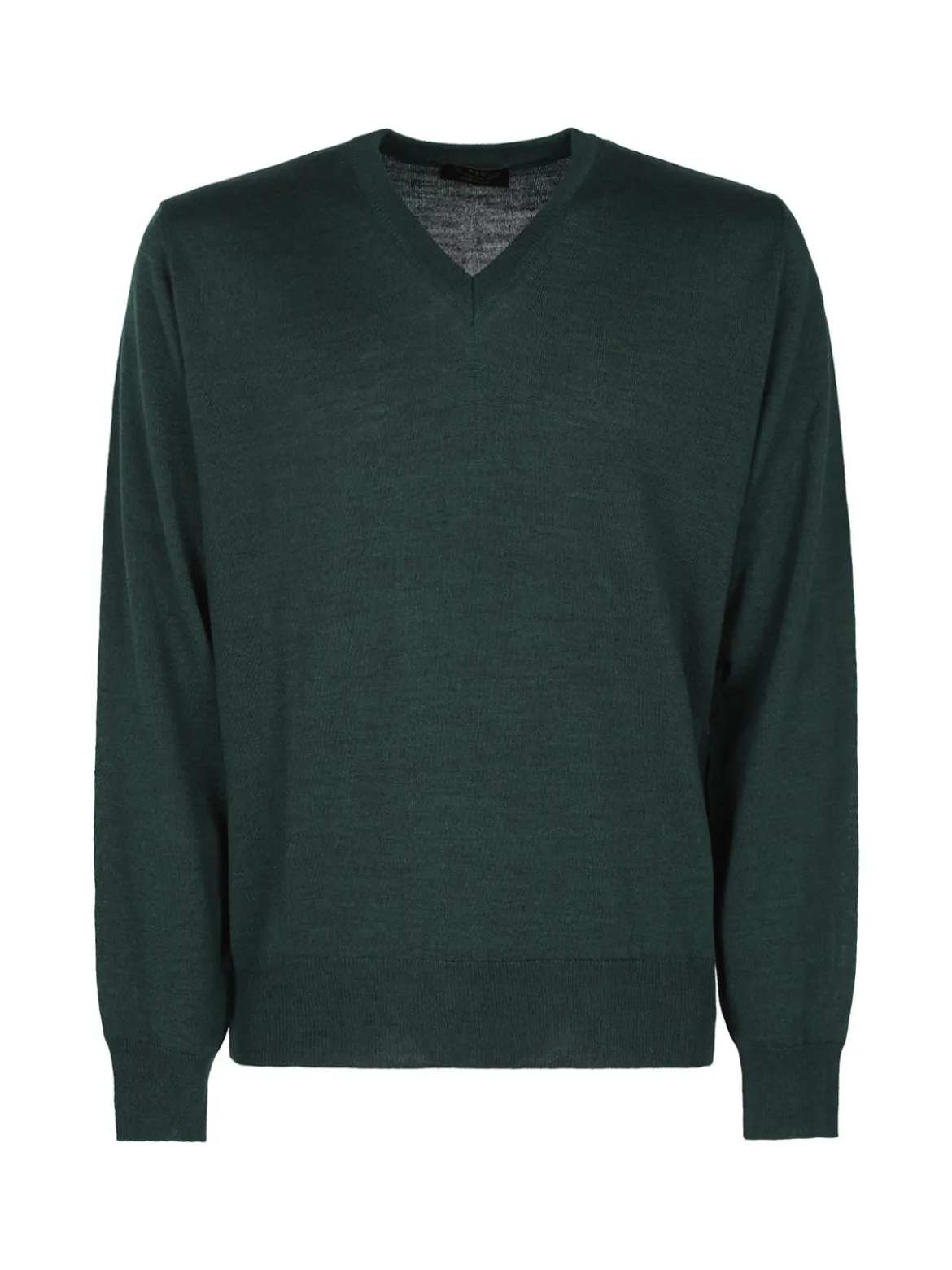 Mv Pullover da uomo misto lana con scollo a V