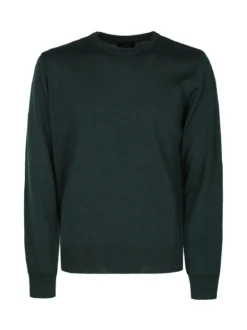 Mv Pullover da uomo misto lana girocollo