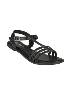 Nakoa Sandali gioiello in pelle da donna