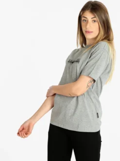 Napapijri S BOX W SS T-shirt donna manica corta con scritta