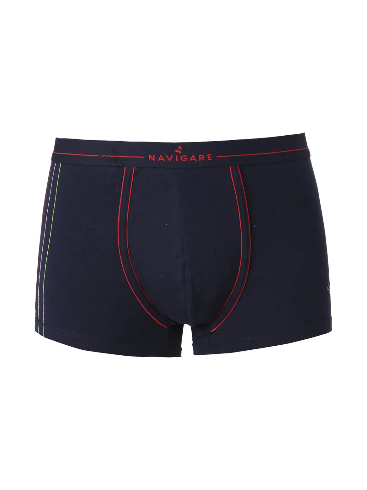 Navigare Boxer da uomo in cotone - blu scuro