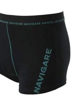 Navigare Boxer uomo in cotone - nero