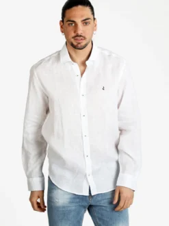 Navigare Camicia uomo in lino
