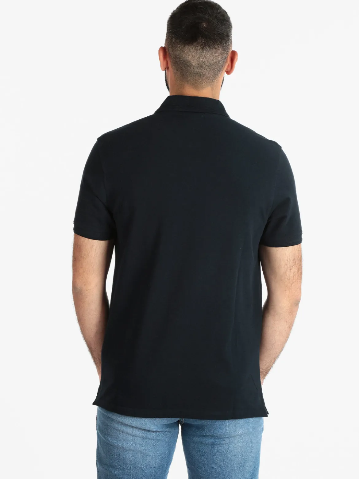 Navigare Polo da uomo manica corta con logo