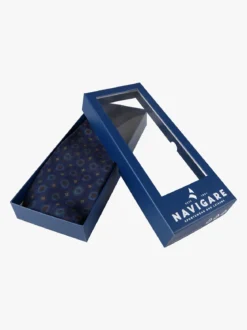 Navigare Sciarpa leggera da uomo con stampe - bordeaux