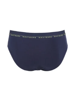 Navigare Slip uomo in cotone elastico - giallo
