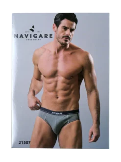 Navigare Slip uomo in cotone jersey - oliva