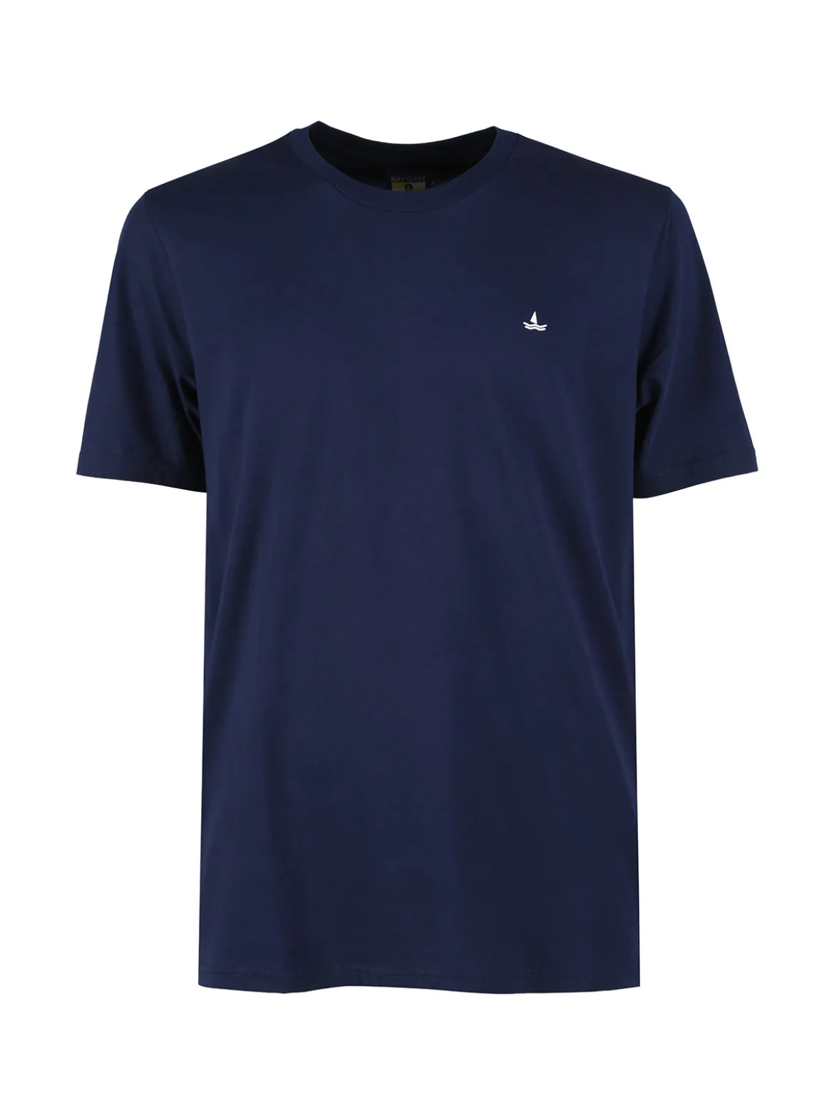 Navigare T-shirt uomo in cotone con logo