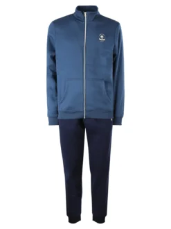 Navy Sail Completo tuta da uomo felpata con zip intera - avion