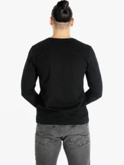 Navy Sail T-shirt uomo girocollo a maniche lunghe