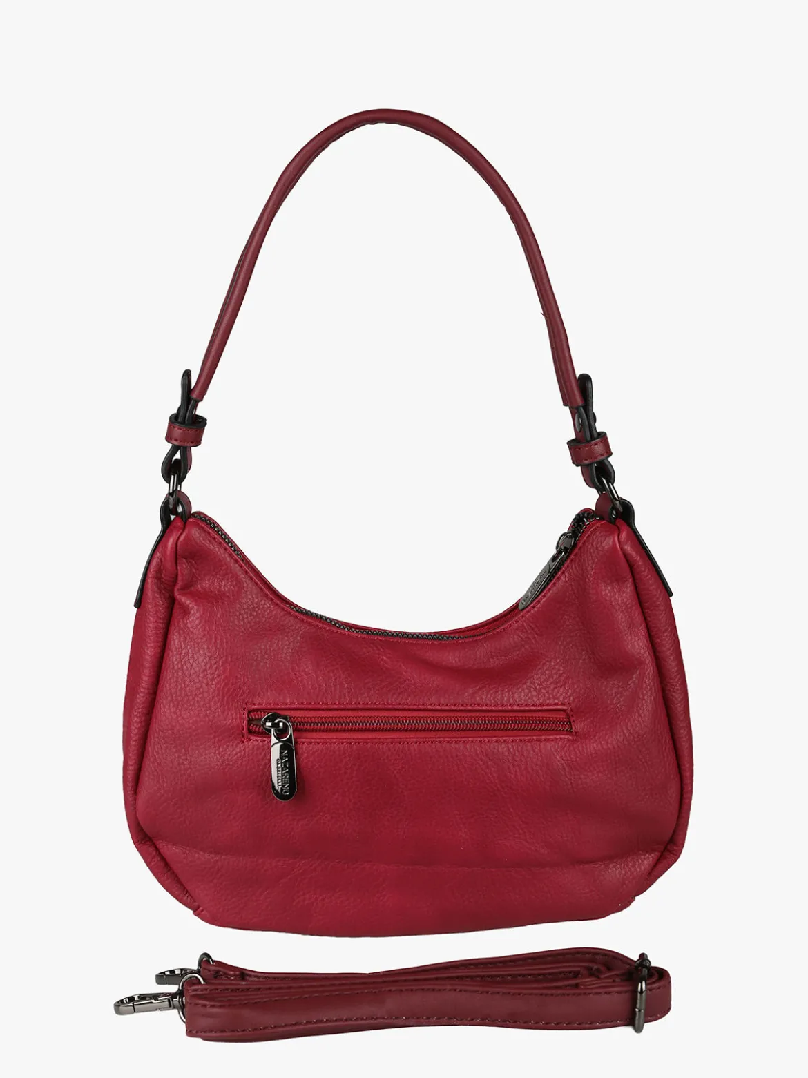 Nazareno Gabrielli Borsa mini hobo da donna - rosso