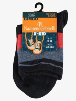 Nazareno Gabrielli Calze corte in caldo cotone