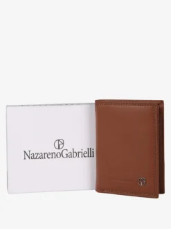 Nazareno Gabrielli Portafoglio in pelle da uomo