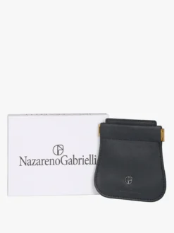 Nazareno Gabrielli Portamonete a molla in pelle