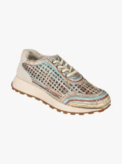 Nazareno Gabrielli Sneakers donna traforate - beige