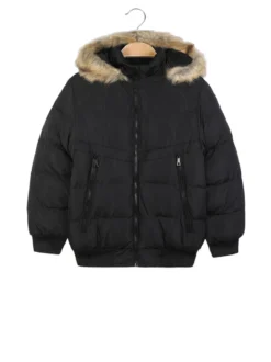 New Kids Piumino imbottito da bambino con cappuccio