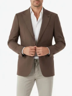 New Marshll Blazer casual da uomo - marrone