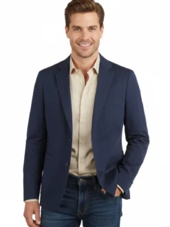 New Marshll Blazer classico da uomo - blu