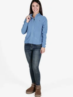 Norway Felpa donna in pile full zip
