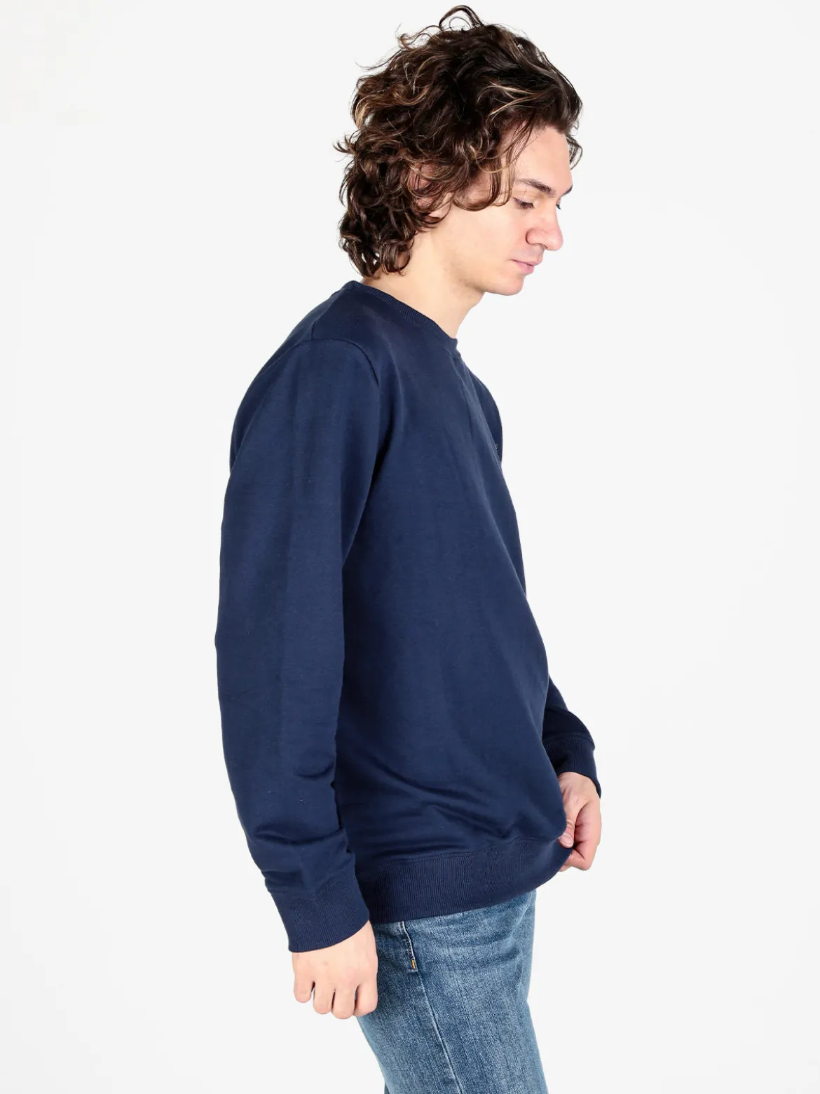 Norway Felpa girocollo da uomo in misto cotone