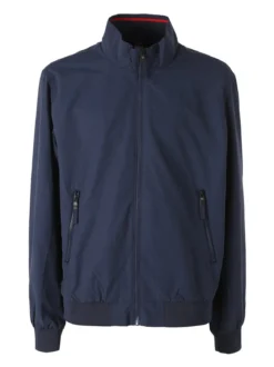 Norway Giacca a vento da uomo con zip - blu scuro