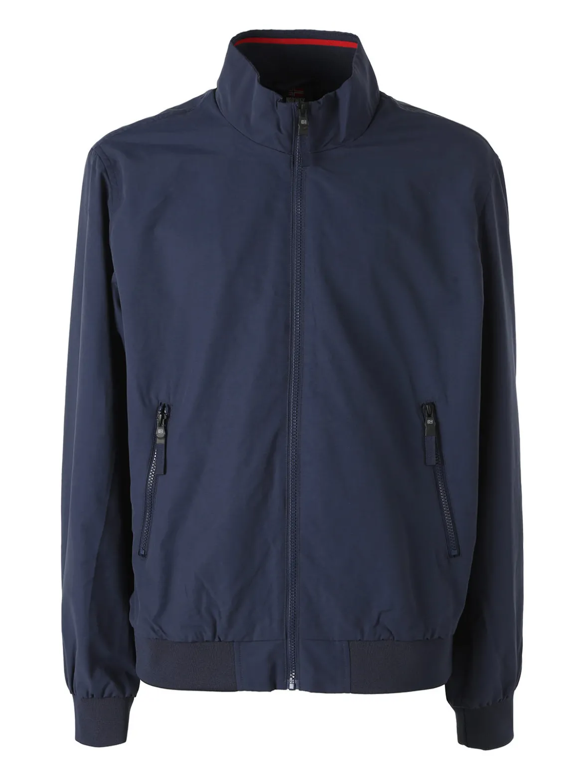 Norway Giacca a vento da uomo con zip - blu scuro