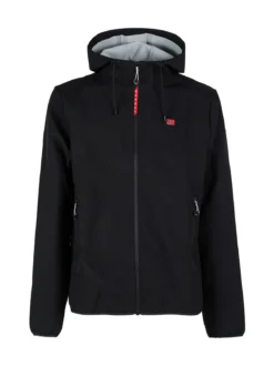 Norway Giacca a vento da uomo impermeabile con cappuccio e zip