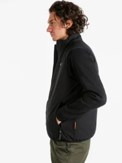 Norway Gilet da uomo con interno in pile - nero
