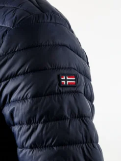 Norway Giubbino donna modello 100 grammi con zip - blu scuro