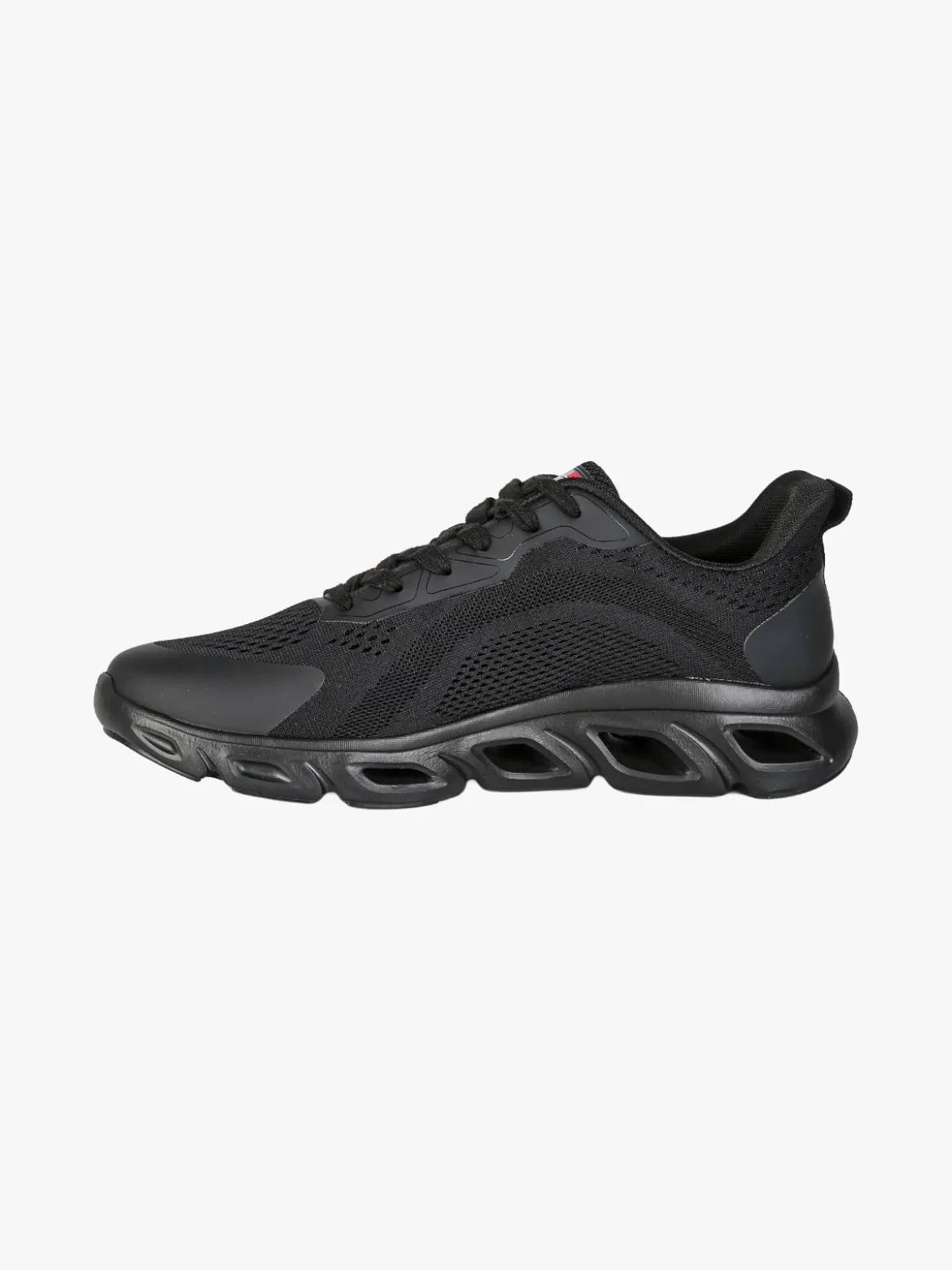 Norway Sneakers da uomo sportive in tessuto - nero