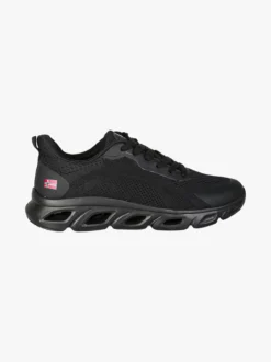 Norway Sneakers da uomo sportive in tessuto - nero