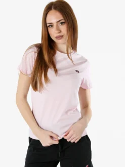 Norway T-shirt donna in cotone con logo - rosa