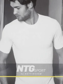 Ntg T-shirt intima da uomo in cotone interlock