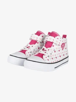 Original Marines Sneakers alte da bambina con cuori e strappo