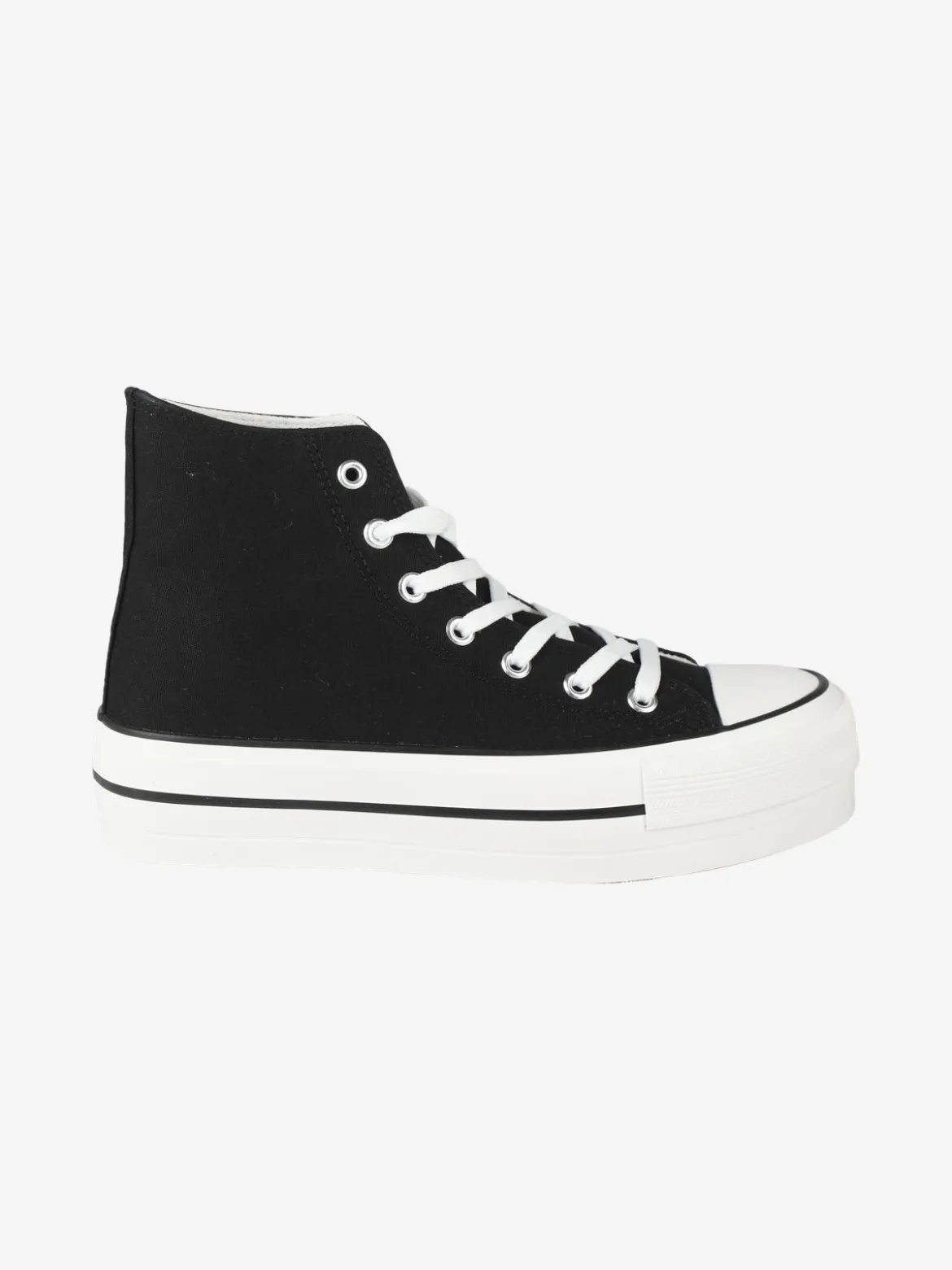 Original Marines Sneakers donna alte in tela con platform