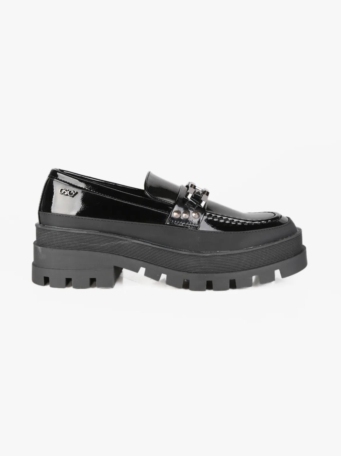 Osey Mocassini donna in vernice con platform