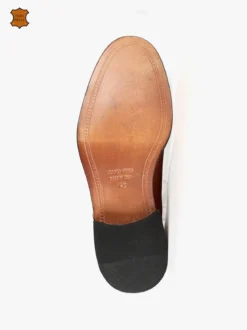 Paolo Galli Made In Italy Francesine stringate in pelle da uomo