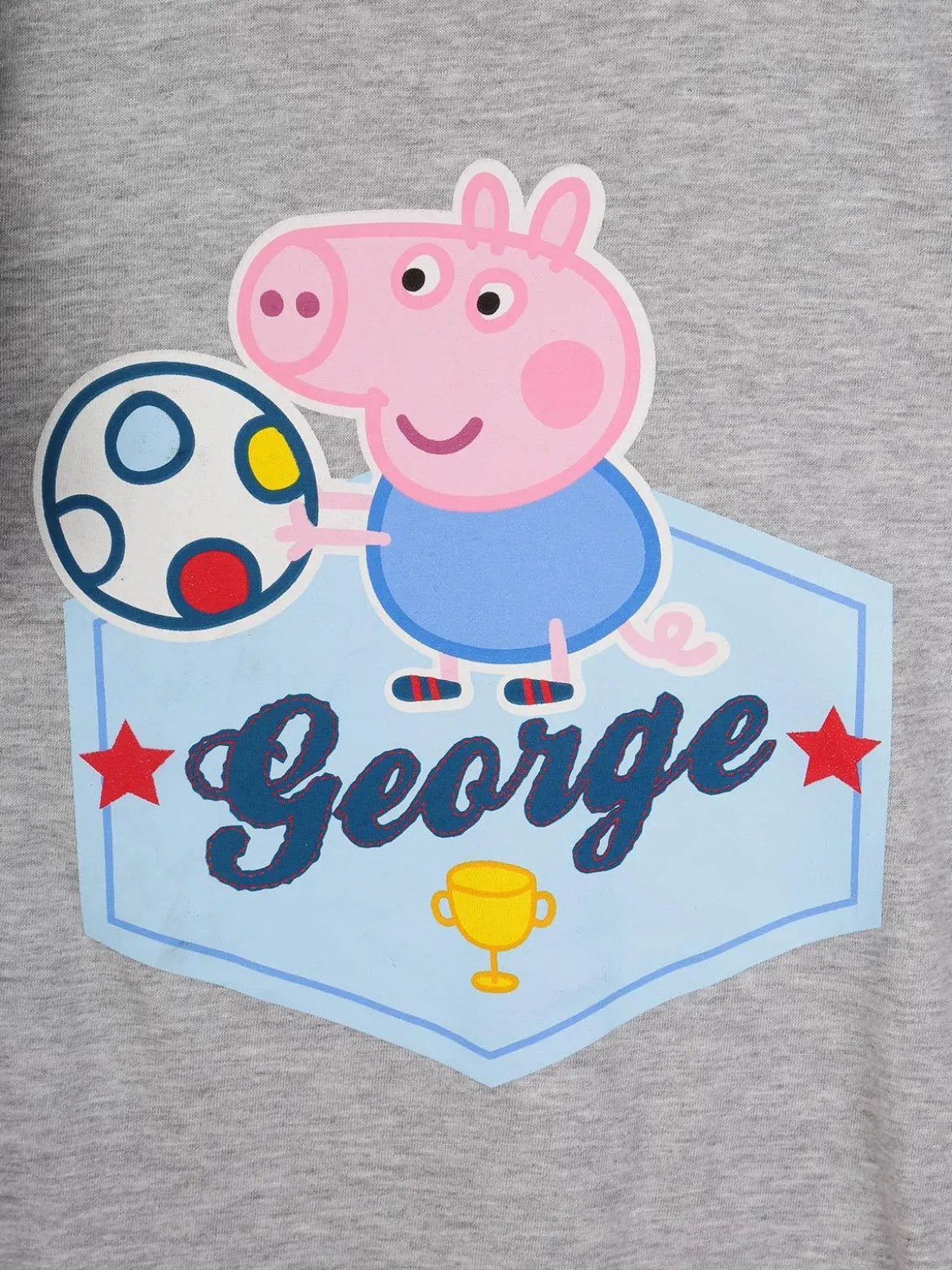 Peppa Pig Pigiama corto bimbo con stampa george