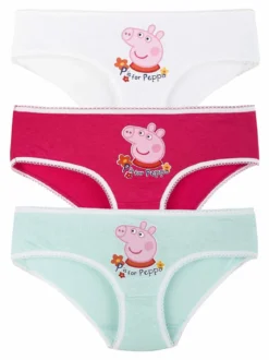 Peppa Pig Tris slip bambina con stampa