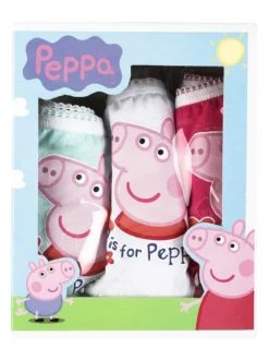 Peppa Pig Tris slip bambina con stampa