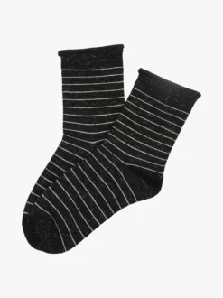 Pierre Cardin Calze corte da donna a righe - nero