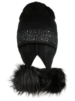Pierre Cardin Cappellino con strass e pompon